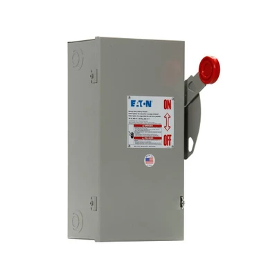 Eaton DH361UGK Heavy Duty Single-throw Non-Fused Safety Switch, Single-Throw [New]