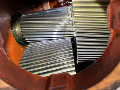 1988 DAVIS STANDARD 3.5" GEAR BOX Extrusion Other, Extruder Gearbox | Mark One Machinery (3)