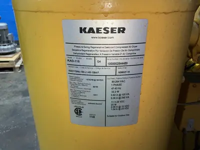 Used KAESER KAD115 Air Compressor Dryers Ohio US | HGR 24 #1518056