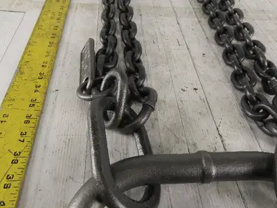 ACCO 77C3054 Double Basket Continuous Chain Sling 3/8" X 4'5" 17100Lb at 60°