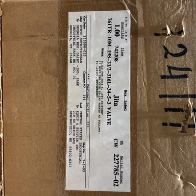 New | in-Stock Alfa Laval 762TR-48M-29S-2-316L-34-4-3 Valves/Fittings Indiana US | J&J Industrial Supply #1547832