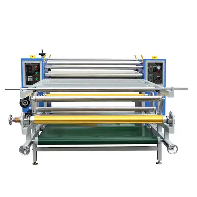 Used _UNKNOWN_ 47.2in/1200mm Roll-to-Roll Large Format Heat Transfer Machine (Oil-warming Machine) Calenders Oklahoma US | Wide Image Solutions #1524755