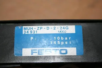 USED FESTO MUH-ZP-D-2-24G