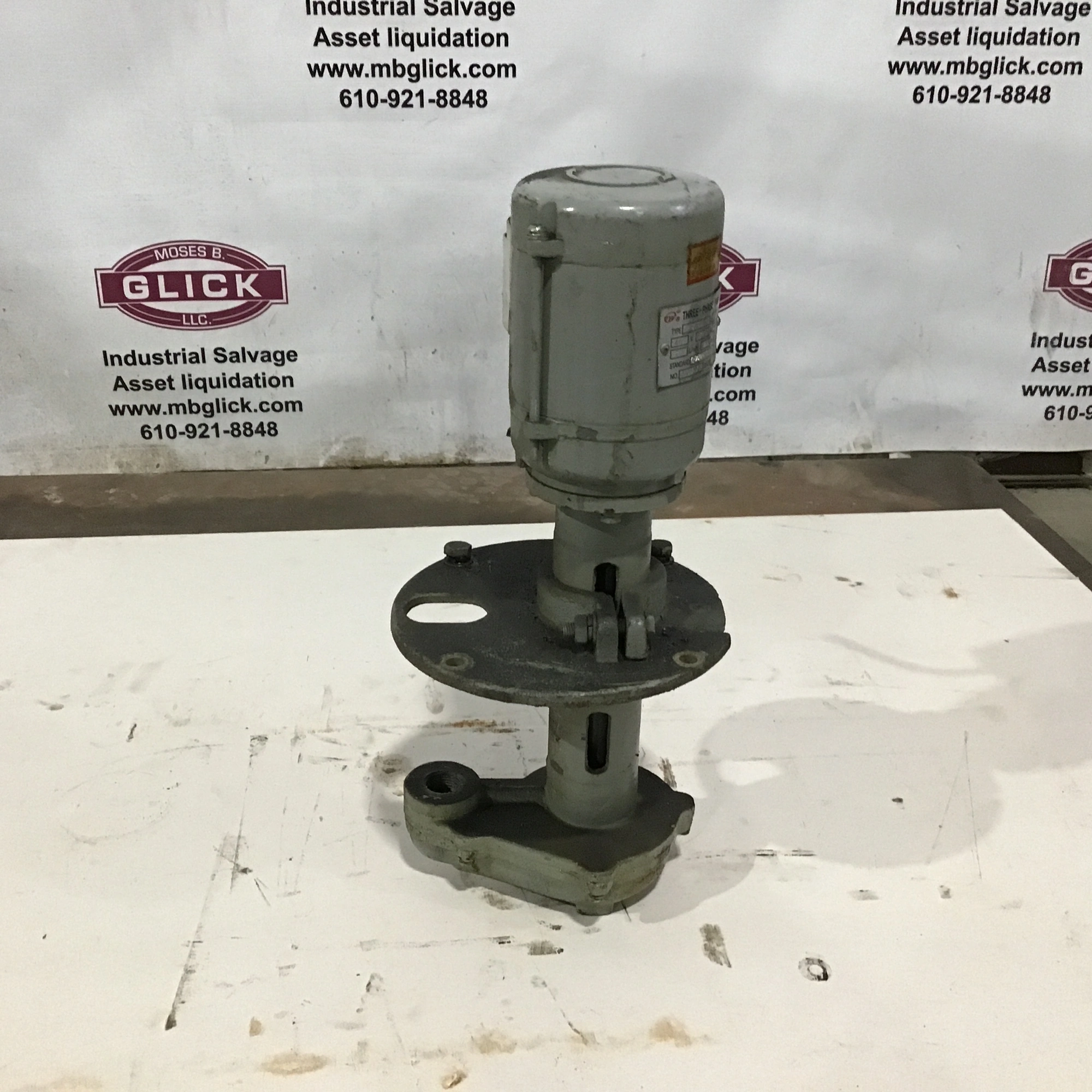 TW JCB45 Three Phase Pump 460V 0.31A 60Hz 125W IP44