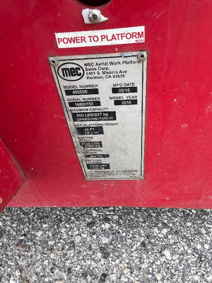 USED 2016 MEC 4555SE