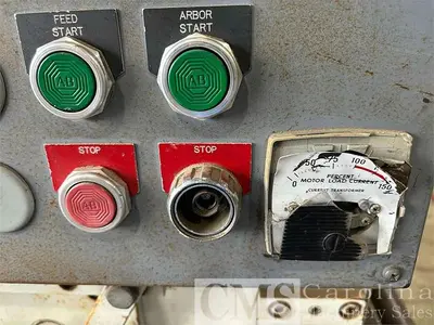 USED 2003 MEREEN JOHNSON MODEL 312 DC GANG RIP SAW