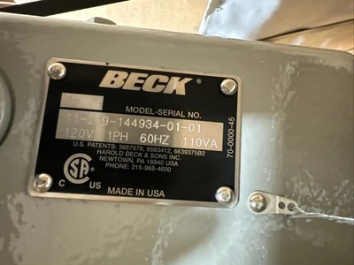 NEW Beck 11-269-144934-01-01