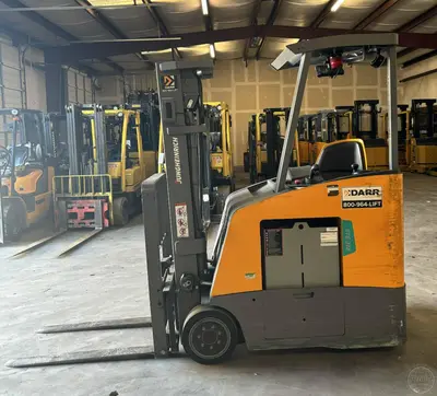 Used 2021 JUNGHEINRICH ETG318 3-Wheel Sit down Electric Counterbalance Forklifts Texas US | Forklift Exchange #1274549