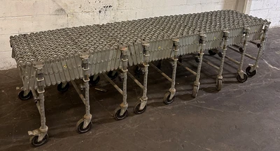 BEST 8'-30' EXPANDABLE/PORTABLE ROLLER CONVEY