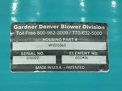 USED GARDNER-DENVER 75104-AD0