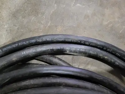 SOOW Power Cord 14 AWG 3 Conductor 600V
