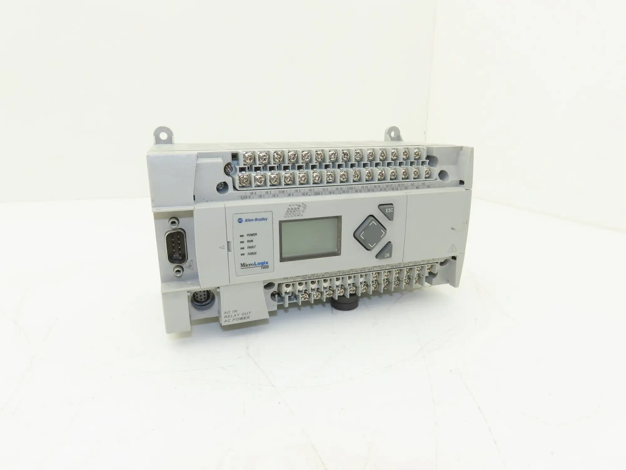 Allen Bradley 1766-L32AWA MicroLogix 1400 Controller Module 32 Pt Ser C FW 21
