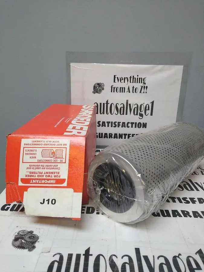 Used SCHROEDER J10 Filters Ohio US | Surplus Asset Holdings #1235179