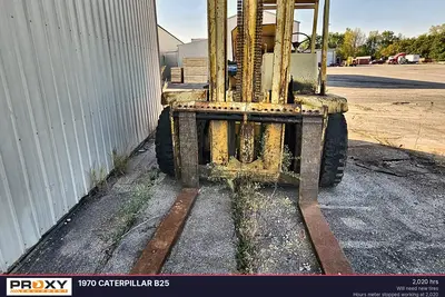 Used 1970 CATERPILLAR B25 Internal Combustion Forklifts: Pneumatic Tire Wisconsin US | Proxy Equipment #1385029