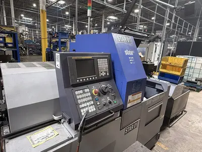 Used 2021 Star SB-20R Swiss Type Automatic Screw Machines Illinois US | Machine Tool Bids #1287541