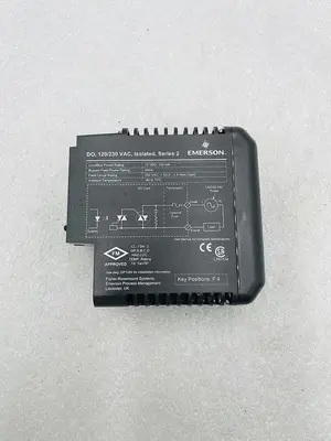 Emerson DeltaV KJ3209X1-BA1 Output Module DO VAC Isolated #K-2615