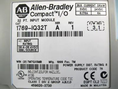 USED Allen-Bradley 1769-IQ32T