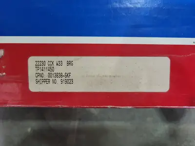 NEW SKF 22230 CCK/W33
