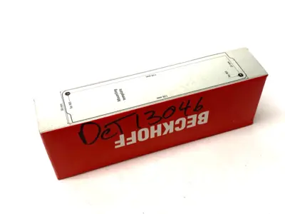 NEW BECKHOFF ETHERCAT 8-CHANNEL DIGITAL INPUT TERMINAL BOX
