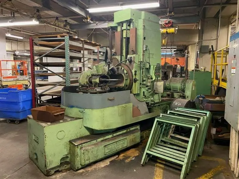 72" GOULD & EBERHARDT MODEL #72H VERTICAL GEAR HOBBER: YOBRO #25305
