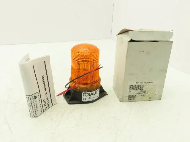 Clark 1807713 Strobe Light Orange Amber LED 12-80VDC