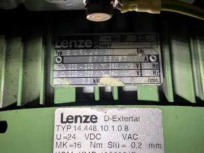 Klockner model LA-500 vertical strip packager