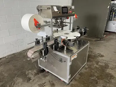 Rotary Bucket Foil Lid Sealer
