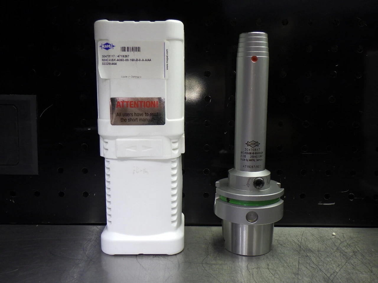 Mapal HSK63A 8mm Hydraulic Tool Holder 6.5" Pro 30470817 (LOC2789B)