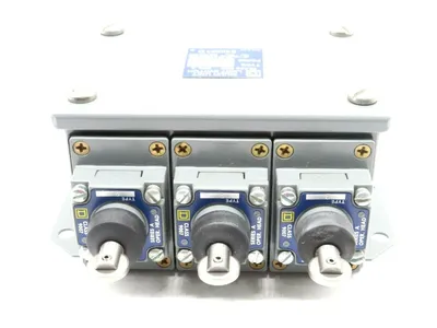 NEW SQUARE D 9007 CB306 MULTI UNIT LIMIT SWITCH TYPE D SERIES A