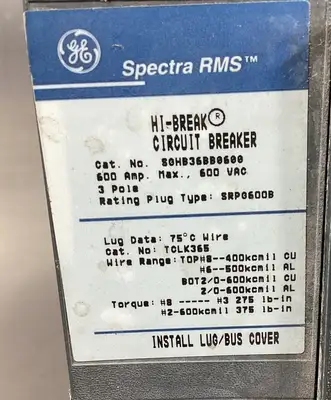 USED GE SGHB36BB0600