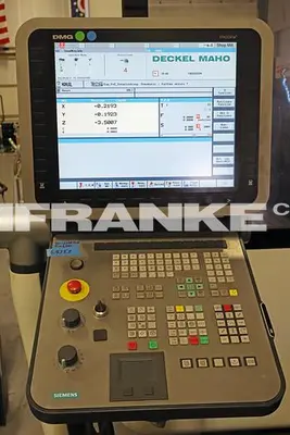 Used 2008 DMG MORI DECKEL MAHO DMU 70 EVO LINEAR Vertical Machining Centers (5-Axis or More) | FRANKE CNC, LLC #1382529