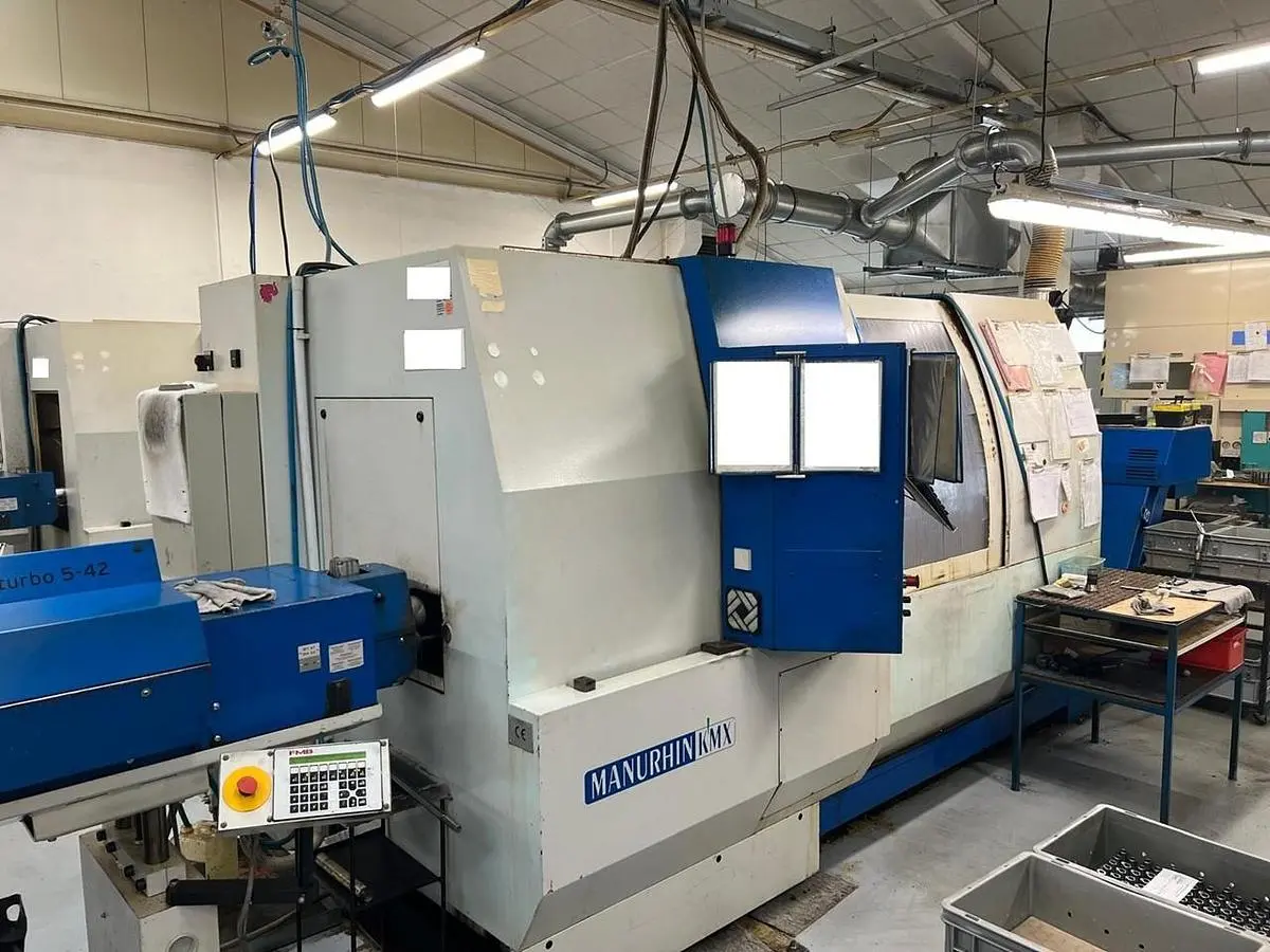 Used 2003 MANURHIN KMX XL 32 CNC Lathes CZ | Amaron s.r.o. #1060907