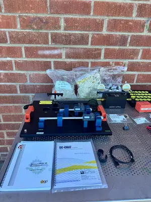 USED OGP SMARTSCOPE FLASH 500 MULTISENSOR VIDEO MEASURING SYSTEM W/ EXTRA PARTS