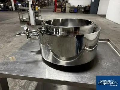 USED Fluid Air Liter Fluid Air High Shear bowl, Jacketed