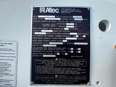 Used 2017 ALTEC AT48M Bucket (boom) trucks Florida US | Truck and Van Outlet #1509161