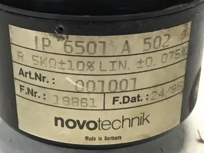 USED NOVOTECHNIK IP6501 A502