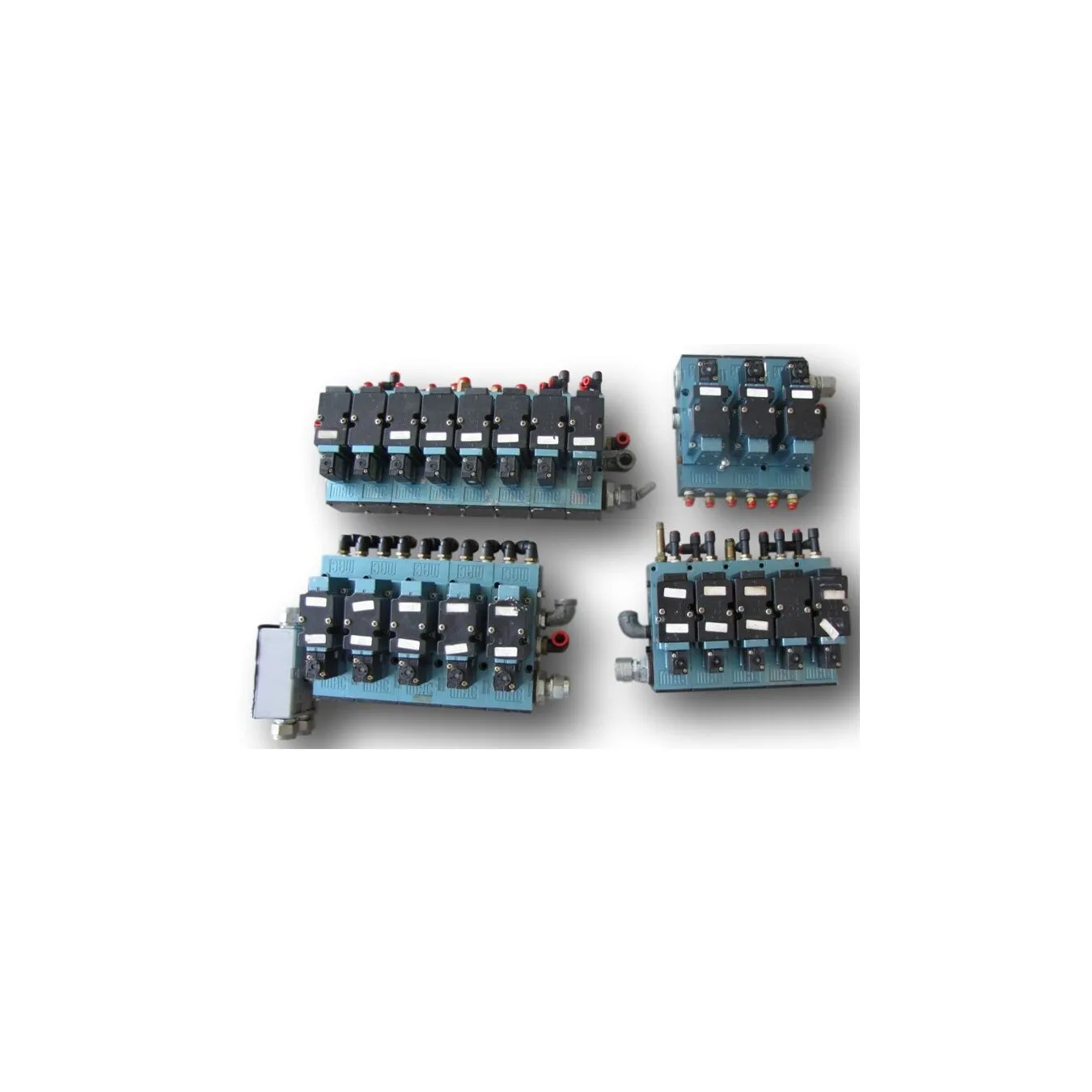 USED MAC SOLENOID VALVE MANIFOLDS (ONE LOT)