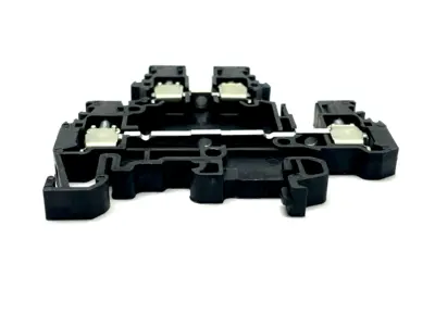 M4/6.D2 | ABB Entrelec  Terminal Blocks Double Deck 1SNA115271R2200 LOT OF 5 - Used