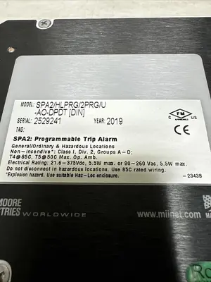 New | in-Stock MOORE SPA2/HLPRG/2PRG/U-AO-DPDT (DIN) Industrial Controls | Surplus Asset Holdings #1220554