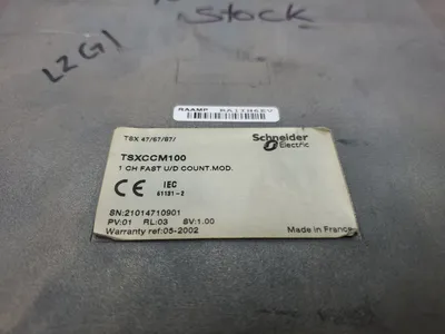 Schneider Electric TSXCCM100 1Ch Fast U/D Counting Module. 3A