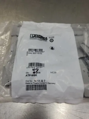 PHOENIX CONTACT ATP-MBK GRAY PARTITION PLATE, Lot of 47. 4C-36