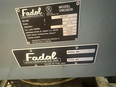 FADAL VMC-6030 Machining Centers, Vertical | Asset Exchange Corporation (3)