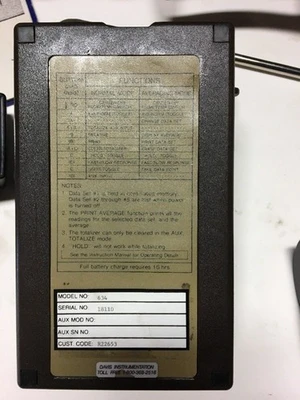 USED SIERRA INSTRUMENTS DATA TRAK 634