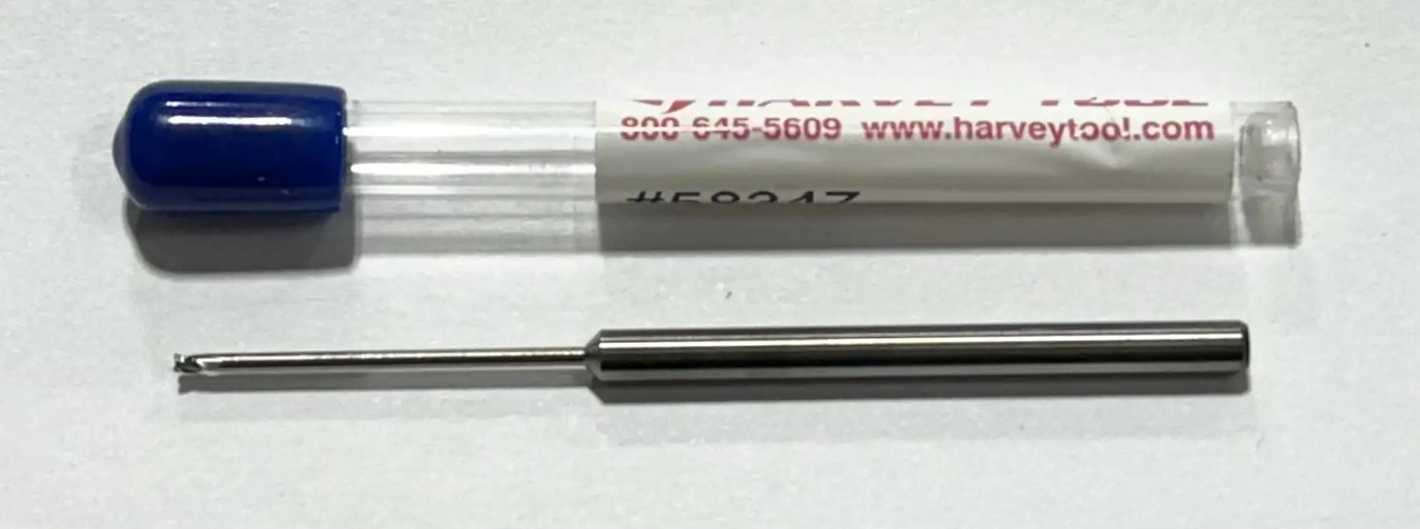Havey Tool 3/64" Carbide End Mill 20xD 3FL USA Made