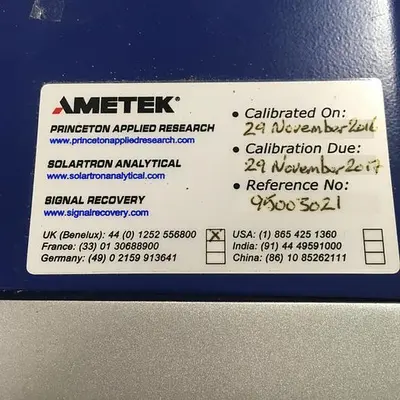 USED AMETEK SCIENTIFIC INSTRUMENTS 2100A
