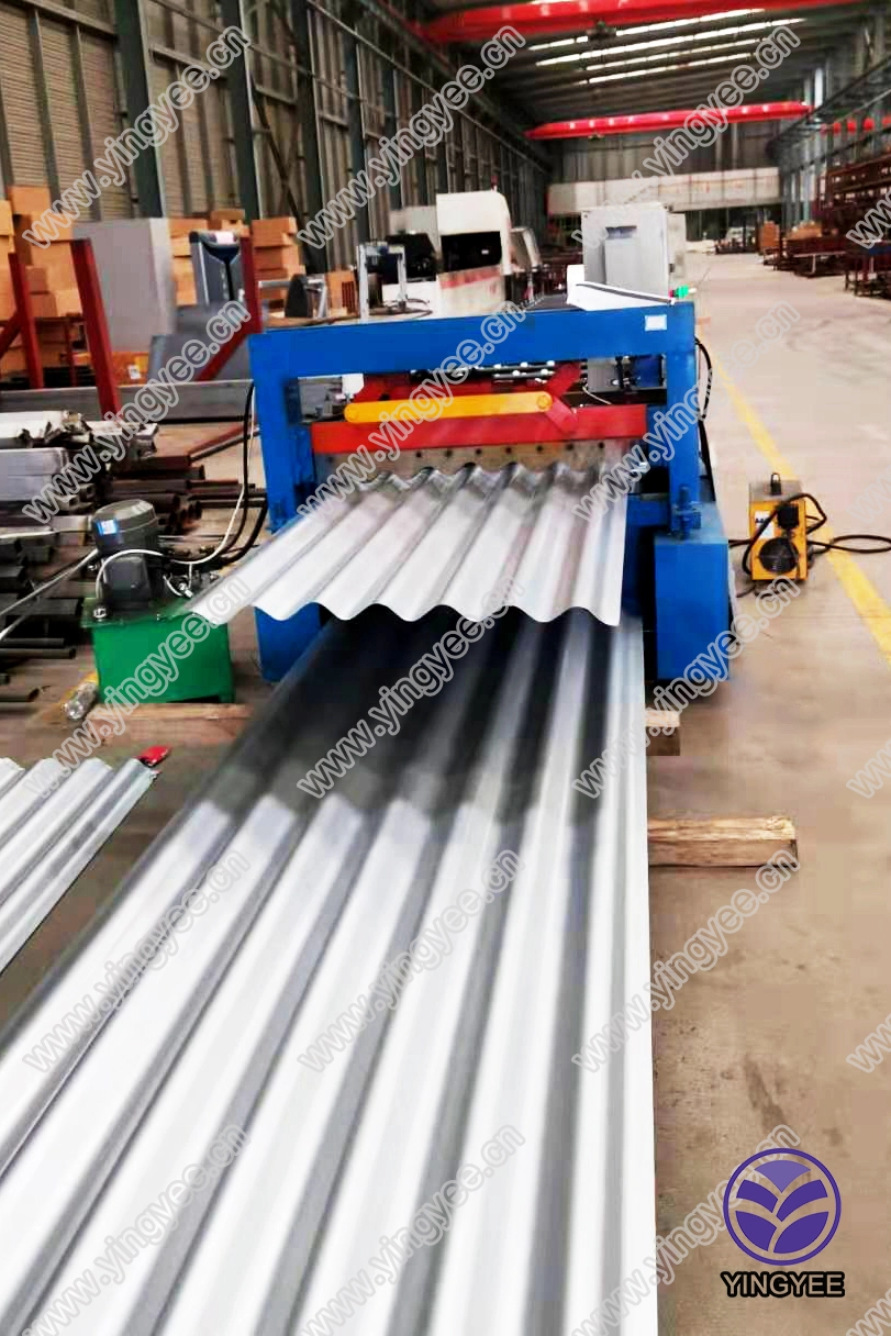 Corrugated Roof Sheet Roll Forming Machine in China