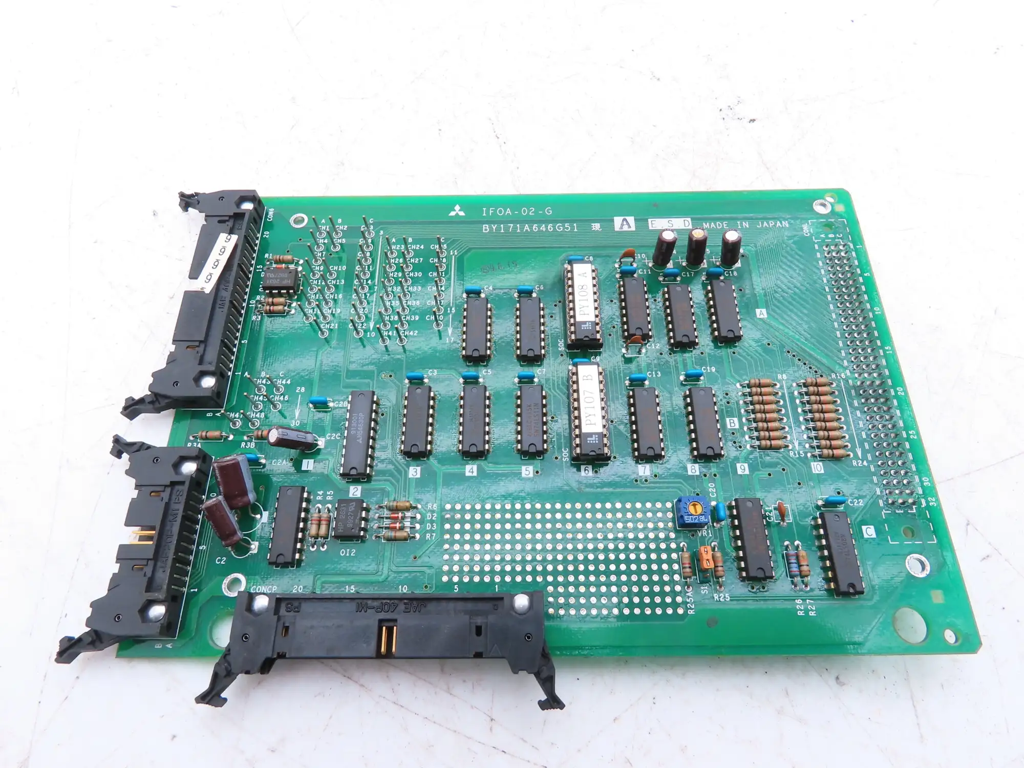 Mitsubishi BY171A646G51 CNC PCB Printed Circuit Board Controller IFOA-02-G