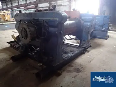 USED Farrel 60" x 22" Farrel Two Roll Mill, 150 HP