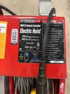 Used PITTSBURGH _UNKNOWN_ Hoists (All Types) California US | MachineryMax #1763005