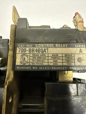 Used ALLEN-BRADLEY 700-BR400A1 Miscellaneous Equipment (Electrical & Power) Ohio US | Surplus Asset Holdings #1238701